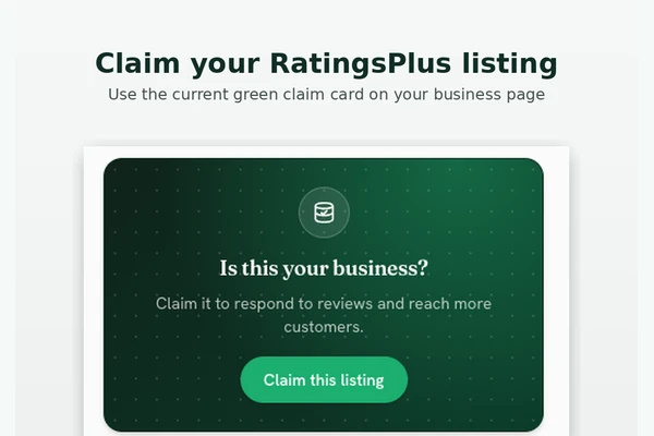 How to claim and edit your business on RatingsPlus