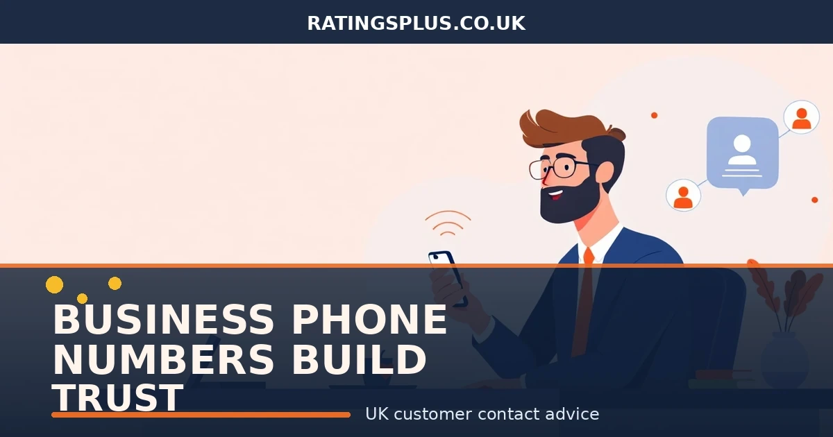 Why a Separate Business Phone Number Helps Customers Trust You