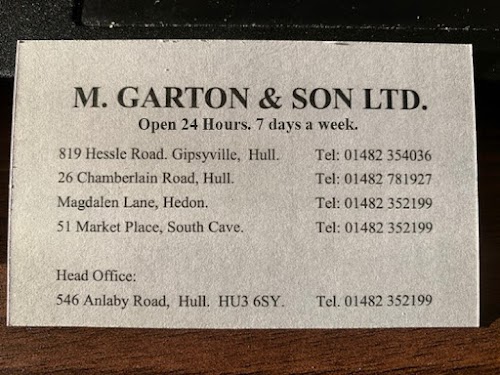 profile picture of M Garton & Son Funeral Directors Hull profile picture