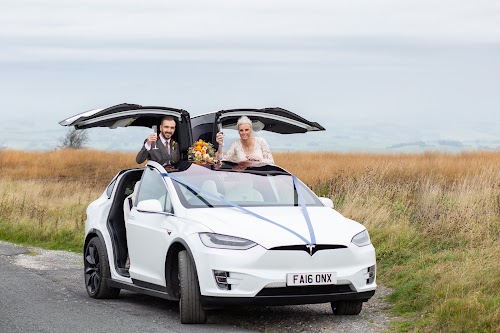 Falcon Tesla Wedding Cars