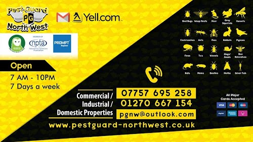 PestGuard NorthWest Crewe / Sandbach / Nantwich area's