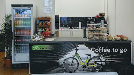 Cycle Hire Centre and Coffee to go.