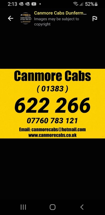 Canmore Cabs Dunfermline