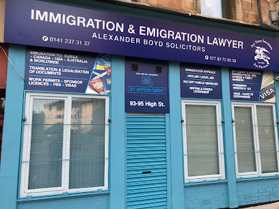 profile picture of Alexander Boyd LLB, Dip. LP Immigration Lawyer, Solicitor profile picture