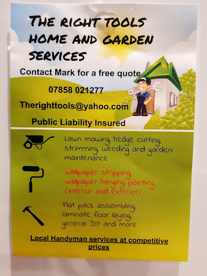 The right tools home and garden services