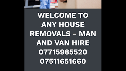 Any House Removals LTD - Man and van movers for hire