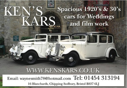 Bristol vintage wedding cars - Kens Kars