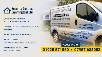 Security Centres Locksmiths Warrington Ltd